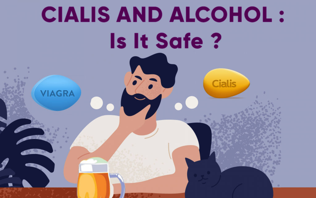can you drink while using cialis